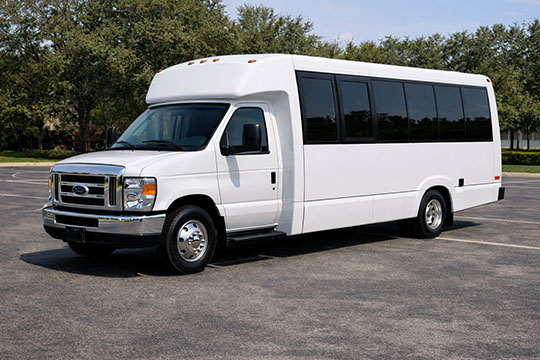 18-passenger minibus available for charter in Los Alamos, NM